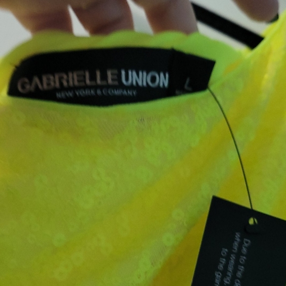 Gabrielle Union one sleeve mini dress - Picture 3 of 6